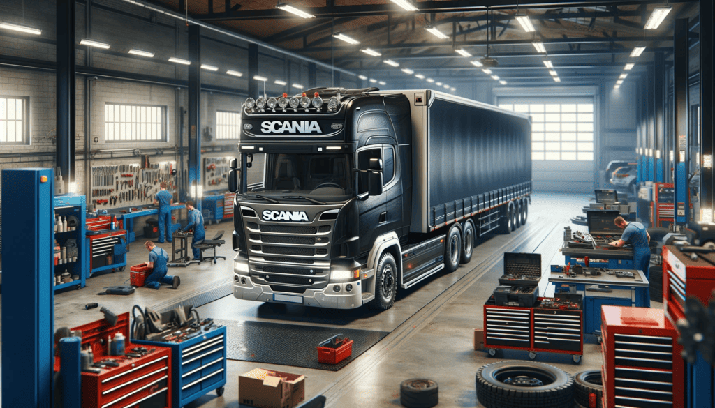 Ремонт грузовиков Scania